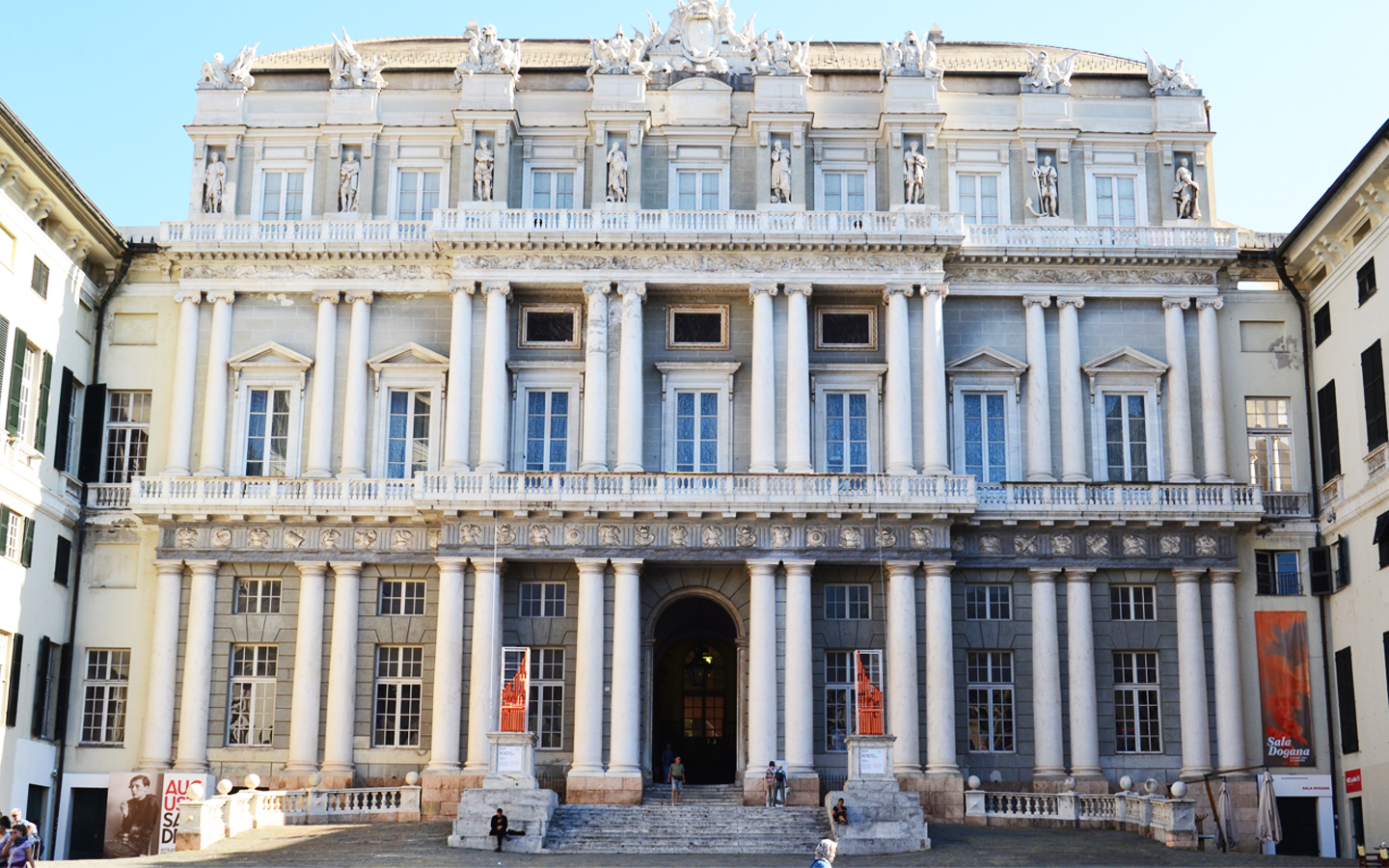La facciata @ Palazzo Ducale Genova