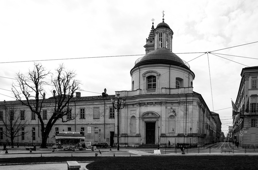 La chiesa di Santa Croce @ Piazza Carlina (Carlo Emanuele II)