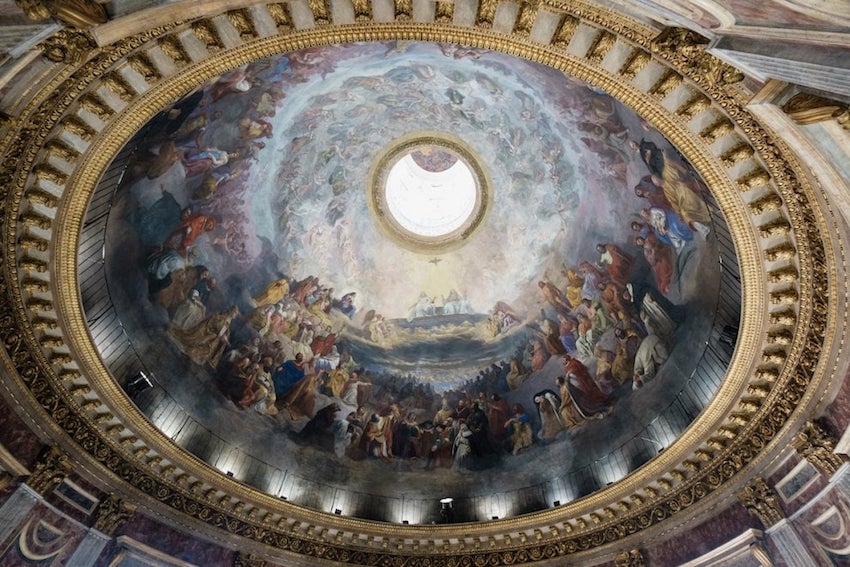 La cupola spettacolare @ Chiesa della Santissima Trinità