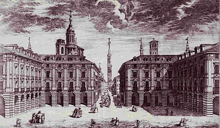 La porta Nord e la contrada di Porta Palazzo @ Il terzo Ampliamento barocco