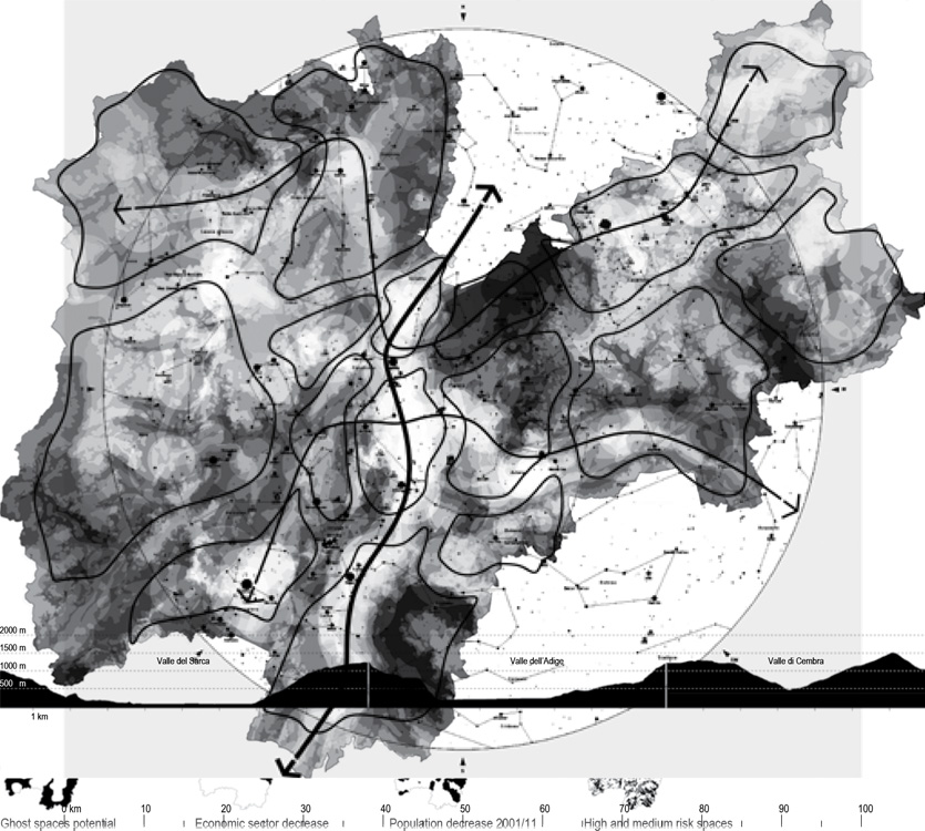 Il caso della  Val di Cembra @ Architettura degli spazi marginali. un approccio metodologico applicato alla Val di Cembra (TN)