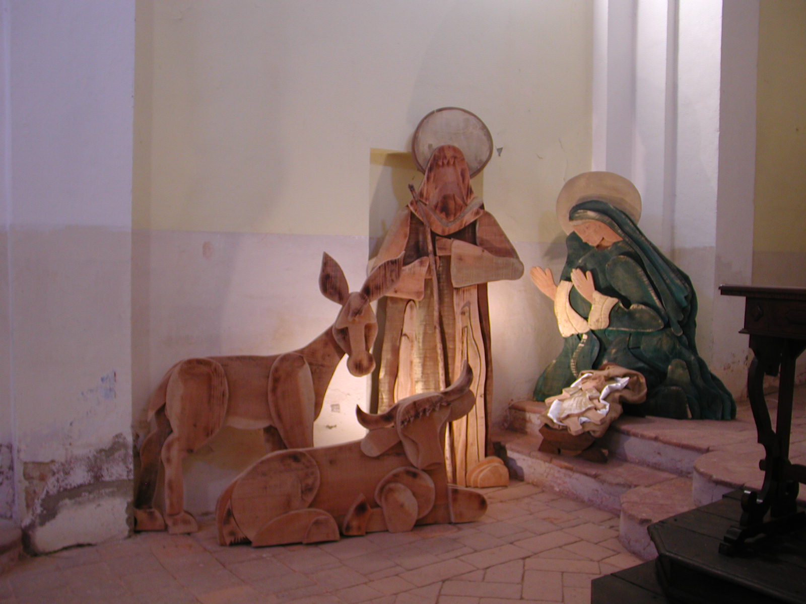 Il Presepe all'interno della chiesa del Presepio @ Mombaruzzo