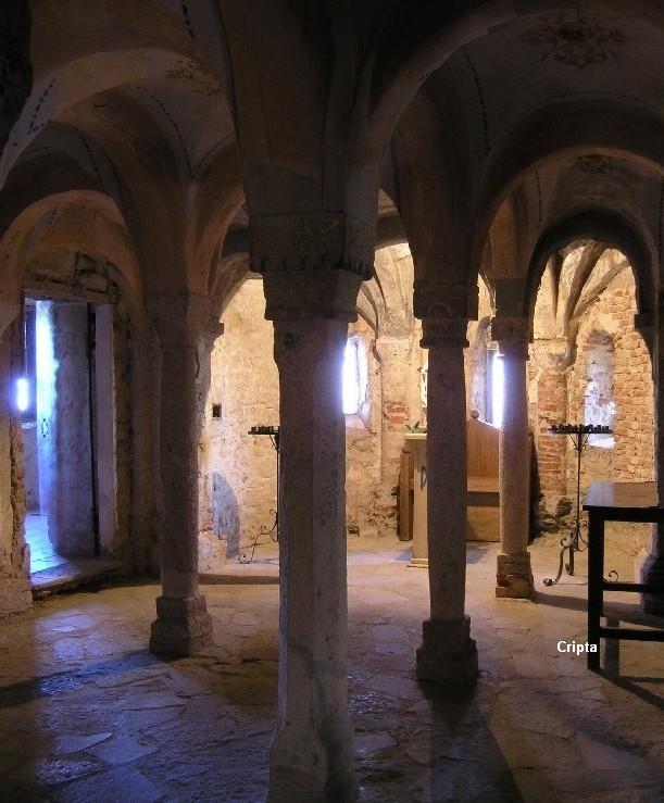 La cripta preromanica @ Chiesa di Santo Stefano al Monte